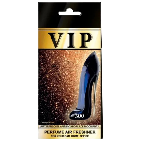 Ароматизатор для авто Caribi VIP N300 Carolina Herrera Хорошая девочка / / на зеркале photo 1