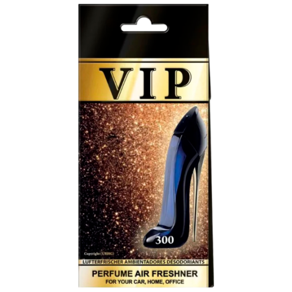 Ароматизатор для авто Caribi VIP N300 Carolina Herrera Хорошая девочка / / на зеркале photo 1