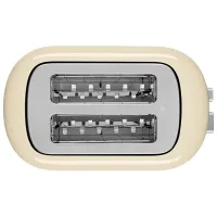Тостер KitchenAid 5KMT2109EAC Механическое / 980 Вт / Бежевый photo 2