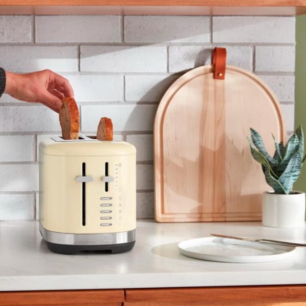 Toster KitchenAid 5KMT2109EAC Mecanic / 980 W / Beige photo 5