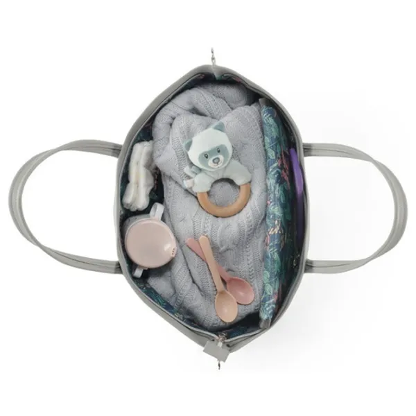 Geantă pentru mămici KinderKraft Treasurebag  Gray photo 5