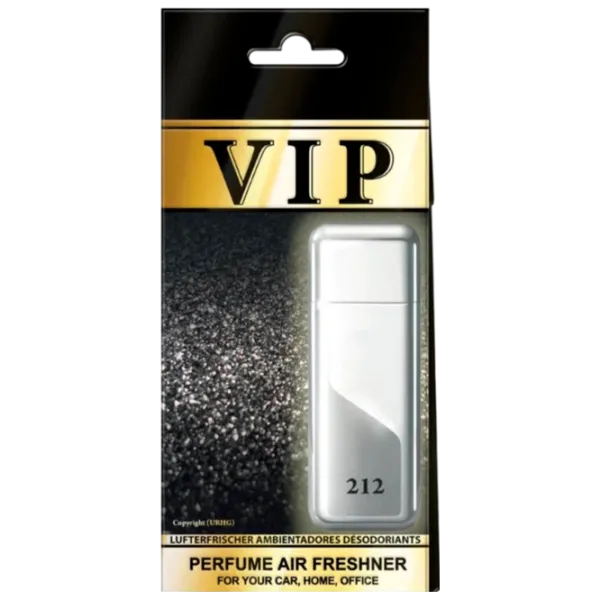 Ароматизатор для авто Caribi VIP N212 Каролина Эррера / / на зеркале photo 1