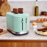 Тостер KitchenAid 5KMT2109EPT Механическое / 980 Вт / Мятный photo 6