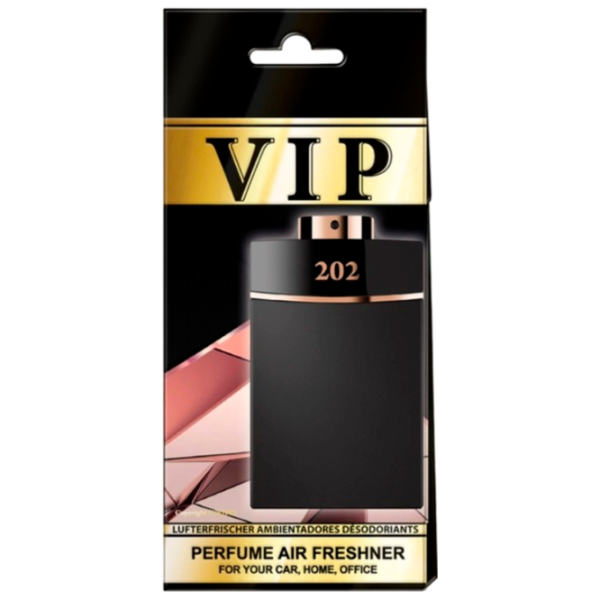 Ароматизатор для авто Caribi VIP N202 Bvlgari Человек в черном / / на зеркале photo 1