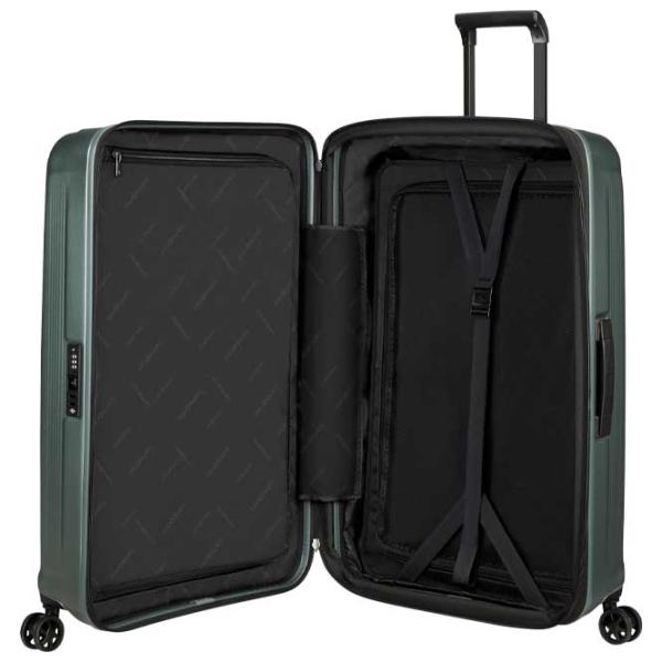 Чемодан Samsonite Nuon Spinner Expandable 79 лл/ Матовый Хаки photo 4 Чемодан Samsonite Nuon Spinner Expandable 79 лл/ Матовый Хаки photo 4