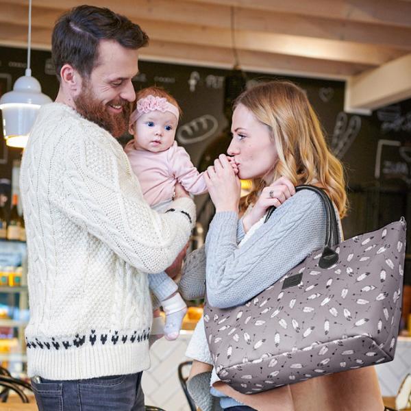 Geantă pentru mămici KinderKraft Mommy Gray photo 3 Geantă pentru mămici KinderKraft Mommy Gray photo 3
