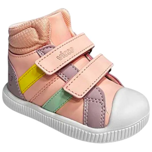 Botine pentru fete Vicco 946.B23K.375 22 / Pudra photo 2
