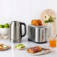 Тостер KitchenAid 5KMT2109ESX Механическое / 980 Вт / Серебряный photo 4