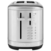 Тостер KitchenAid 5KMT2109ESX Механическое / 980 Вт / Серебряный photo 5