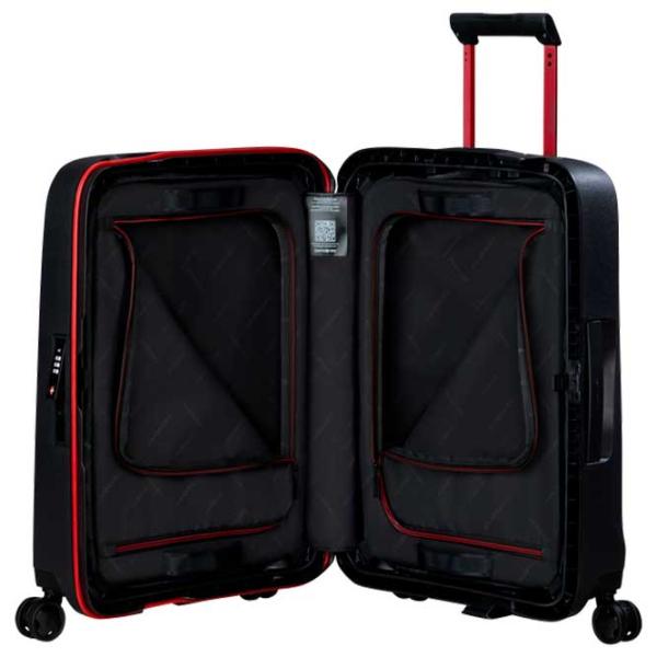 Чемодан Samsonite Essens 39 лл/ Red Черный photo 6 Чемодан Samsonite Essens 39 лл/ Red Черный photo 6