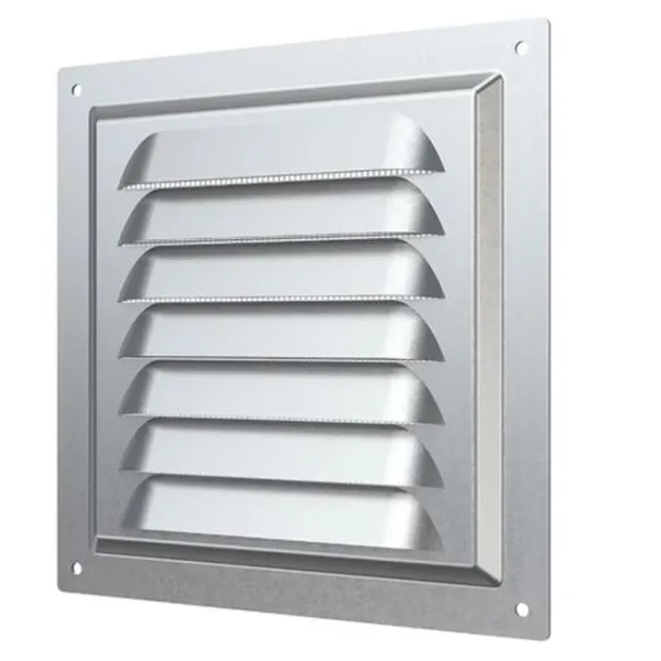 Grilă de ventilare ERA 1515МЦ  Metal / Silver photo 1 Grilă de ventilare ERA 1515МЦ  Metal / Silver photo 1