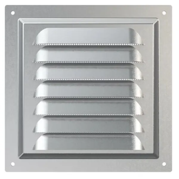 Grilă de ventilare ERA 1515МЦ  Metal / Silver photo 3 Grilă de ventilare ERA 1515МЦ  Metal / Silver photo 3