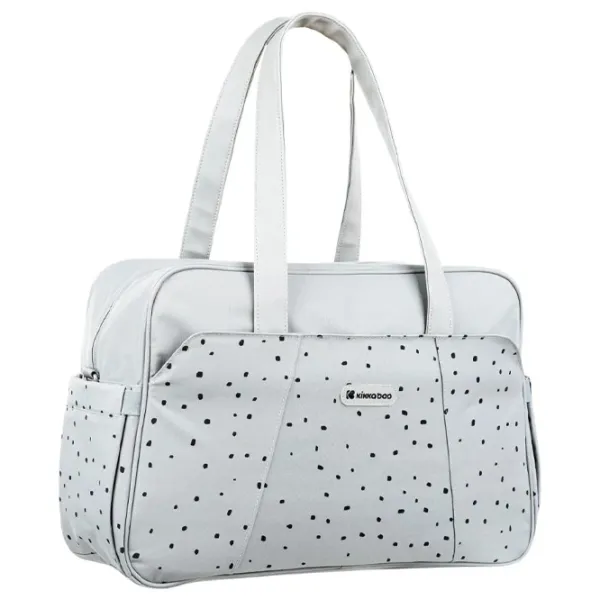 Geantă pentru mămici Kikka Boo Chelsea Dots Gray photo 1