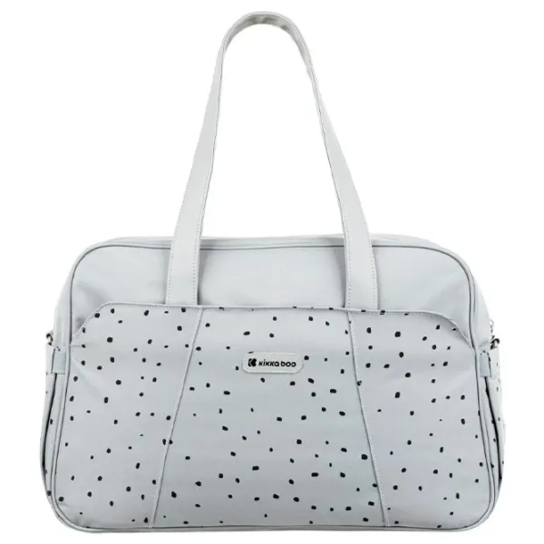 Geantă pentru mămici Kikka Boo Chelsea Dots Gray photo 2