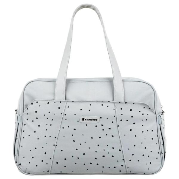 Geantă pentru mămici Kikka Boo Chelsea Dots Gray photo 2