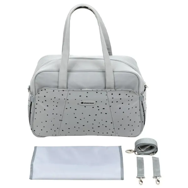 Geantă pentru mămici Kikka Boo Chelsea Dots Gray photo 3