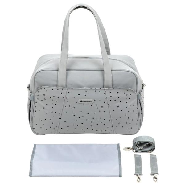 Geantă pentru mămici Kikka Boo Chelsea Dots Gray photo 3