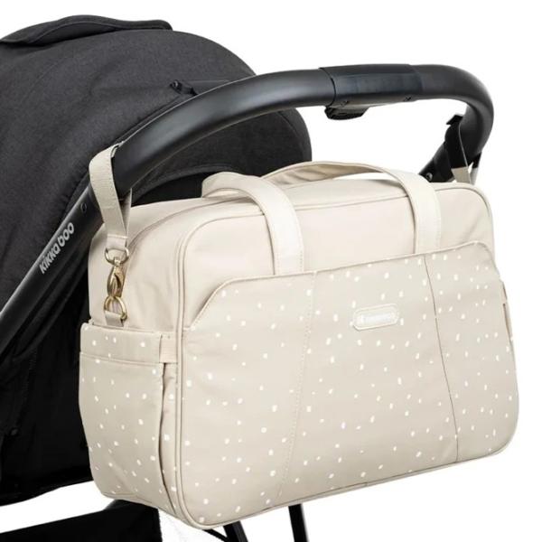Geantă pentru mămici Kikka Boo Chelsea Dots Beige photo 5