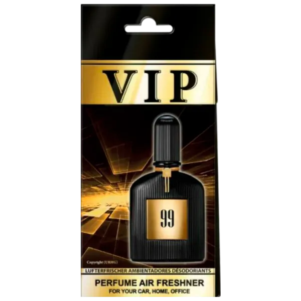 Ароматизатор для авто Caribi VIP N99 Tom Ford Черная орхидея / / на зеркале photo 1