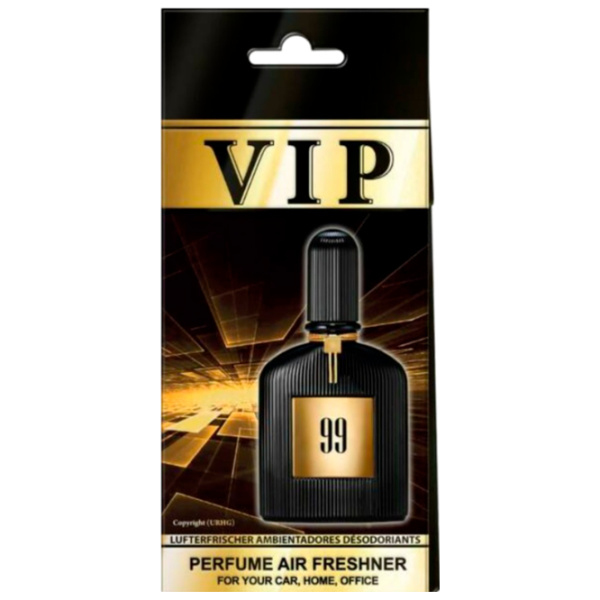 Ароматизатор для авто Caribi VIP N99 Tom Ford Черная орхидея / / на зеркале photo 1