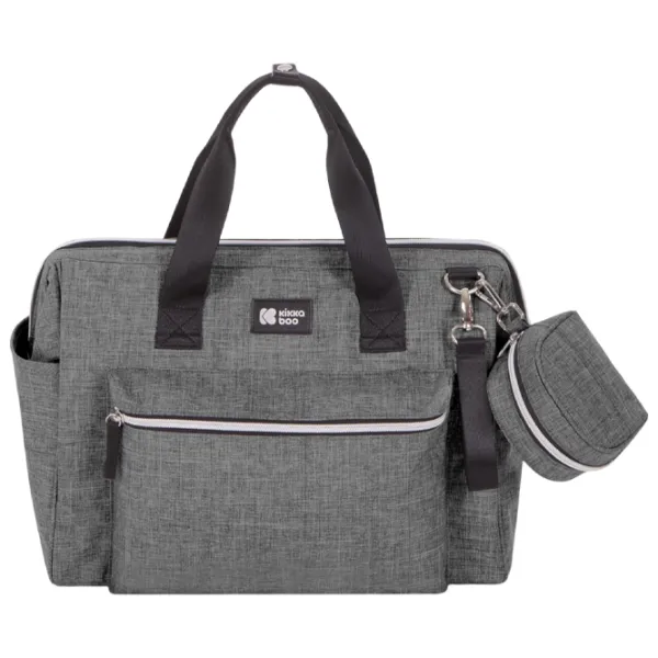 Geantă pentru mămici Kikka Boo Maxi Gray photo 1