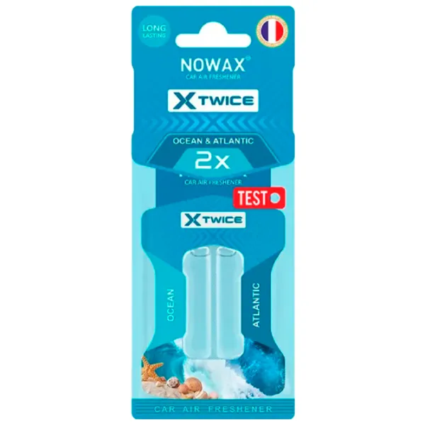 Ароматизатор для авто Nowax X Twice Атлантический / / на зеркале photo 1