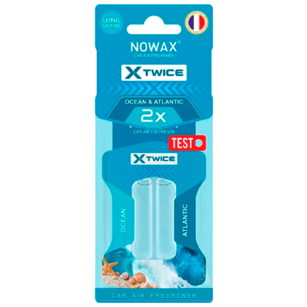 Ароматизатор для авто Nowax X Twice Атлантический / / на зеркале photo 1