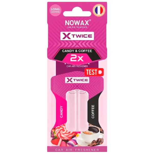Ароматизатор для авто Nowax X Twice Конфеты / / на зеркале photo 1