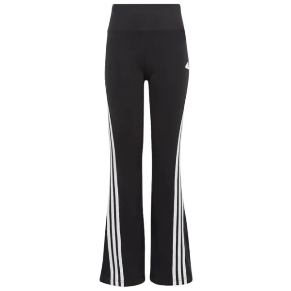 Cпортивные леггинсы для девочек Adidas G Future Icons 3-Stripes Flared Свободный / Черный photo 1