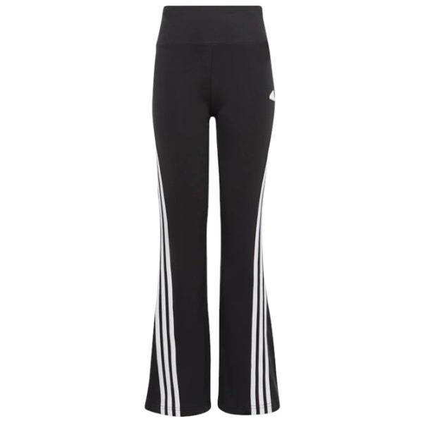 Cпортивные леггинсы для девочек Adidas G Future Icons 3-Stripes Flared Свободный / Черный photo 1