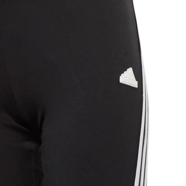 Cпортивные леггинсы для девочек Adidas G Future Icons 3-Stripes Flared Свободный / Черный photo 5