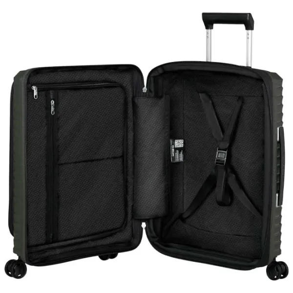 Valiză Samsonite Upscape Spinner Expandable 45 ll/ Dark Green photo 5