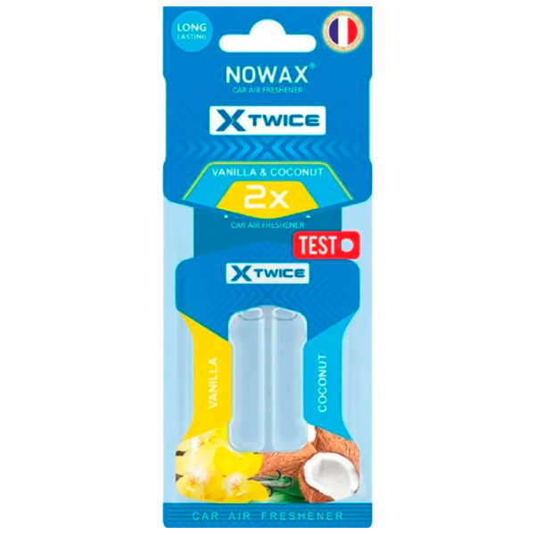 Ароматизатор для авто Nowax X Twice Coconut / / на зеркале photo 1