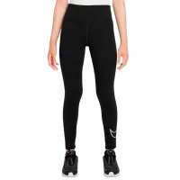 Cпортивные леггинсы для девочек Nike Nsw Classic Tight Gfx Плотный / Черный