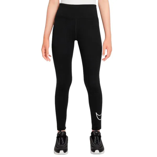 Colanți sport pentru fete Nike Nsw Classic Tight Gfx Strâns / Black photo 1 Colanți sport pentru fete Nike Nsw Classic Tight Gfx Strâns / Black photo 1