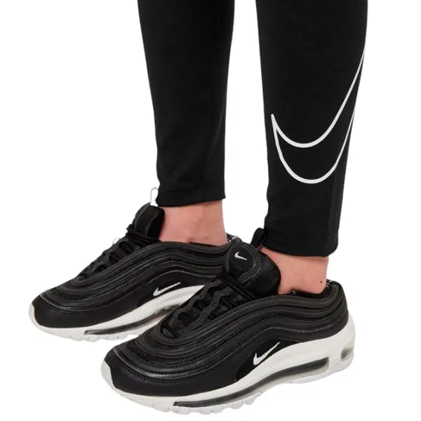 Colanți sport pentru fete Nike Nsw Classic Tight Gfx Strâns / Black photo 3 Colanți sport pentru fete Nike Nsw Classic Tight Gfx Strâns / Black photo 3