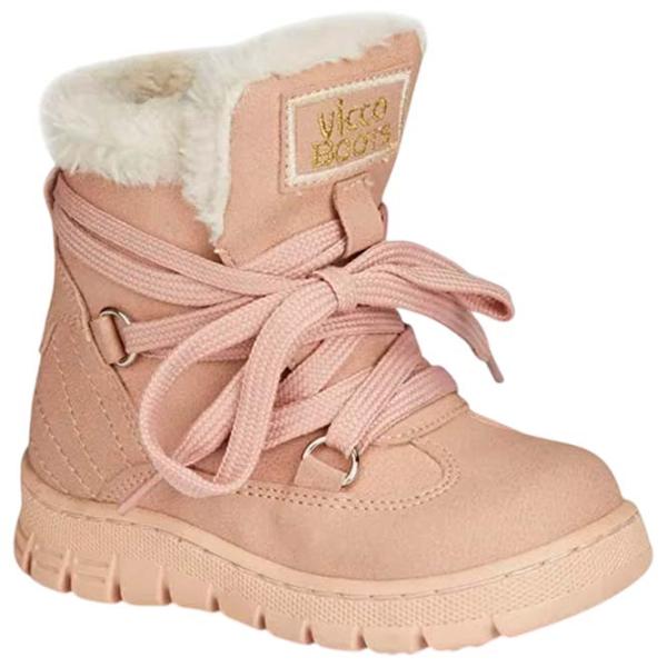 Botine pentru fete Vicco 946.B20K.222 24 / Pudra photo 1