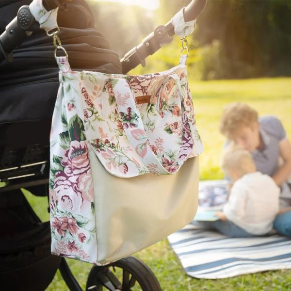 Geantă pentru mămici Sensillo Mama Laka White photo 4