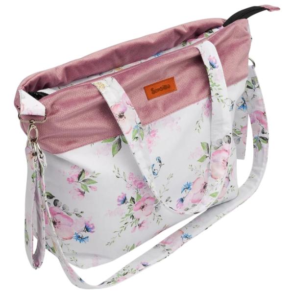 Сумка для мам Sensillo Velvet Flower Белый photo 1