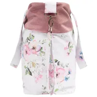 Geantă pentru mămici Sensillo Velvet Flower White photo 3