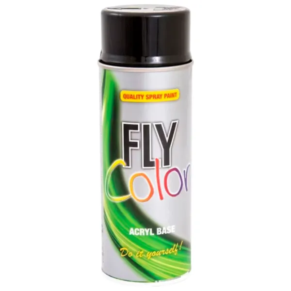 Автомобильная краска Dupli-Color Fly Color 9005 400 мл / Для металлических поверхностей photo 1 Автомобильная краска Dupli-Color Fly Color 9005 400 мл / Для металлических поверхностей photo 1