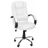 Fotoliu de birou Malatec 23240 Piele artificială/ White
