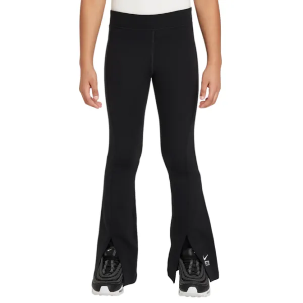 Colanți sport pentru fete Nike G Nsw Air Hr Tght Flare Larg / Black photo 1