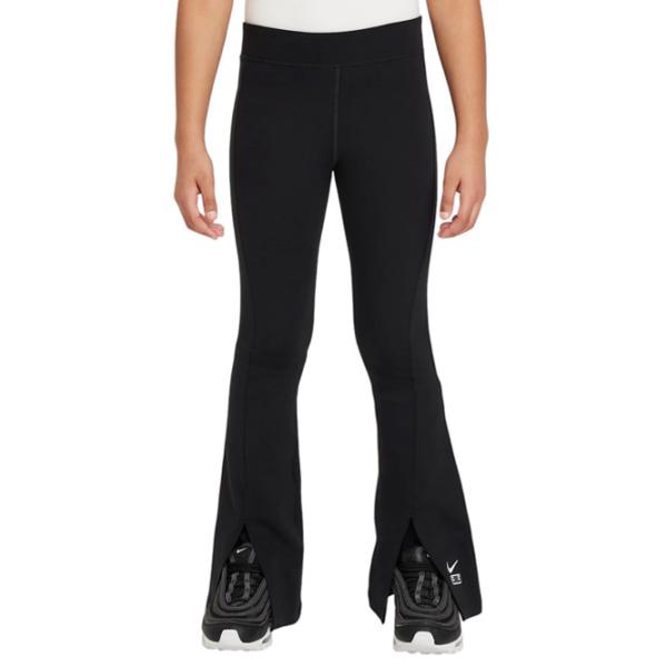 Colanți sport pentru fete Nike G Nsw Air Hr Tght Flare Larg / Black photo 1