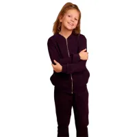 Толстовка унисекс X-Baby Bamby 8 - 9 лет / Темно-фиолетовый