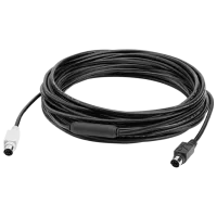 Кабель данных Logitech Mini-DIN-6 + Mini-DIN-6 10 м / Черный