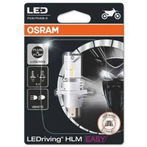 Автомобильная лампа Osram 64193DWESY-01B светодиодная / H19 / P43t / 19 Вт /  photo 2 Автомобильная лампа Osram 64193DWESY-01B светодиодная / H19 / P43t / 19 Вт /  photo 2