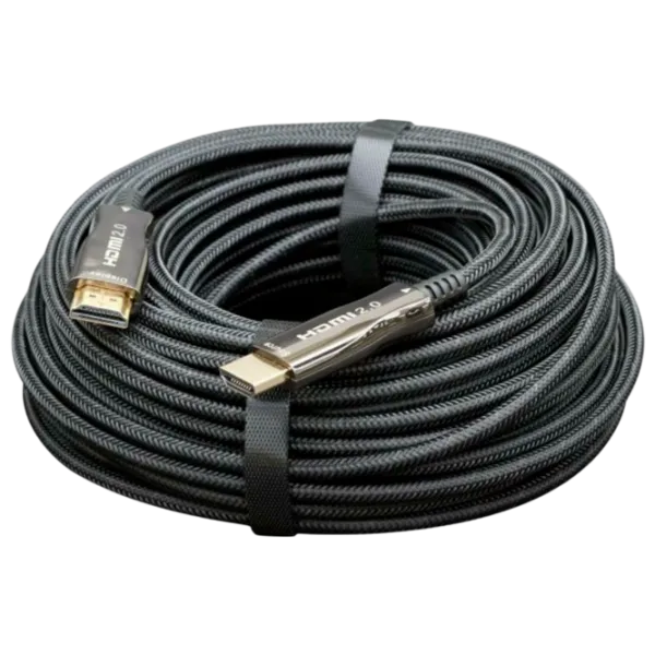 Cablu video Cablexpert HDMI + HDMI 20 m / Black photo 2