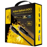 Кабель видео Cablexpert HDMI + HDMI 50 м / Черный photo 2