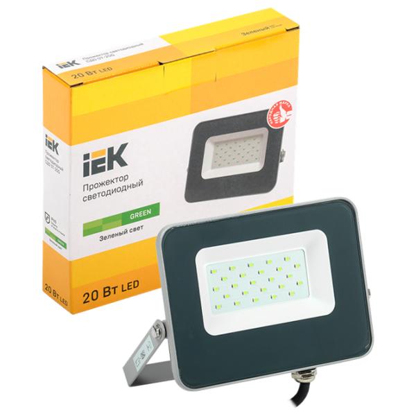 Прожекторы IEK СДО 07-20G Зеленый / 2100 лм photo 3 Прожекторы IEK СДО 07-20G Зеленый / 2100 лм photo 3